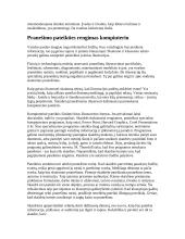 Mokslinio pranešimo struktūra ir ruošimas 5 puslapis