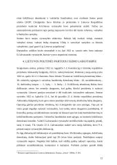 1919–1926 metų parlamentinė daugiapartinė sistema Lietuvoje 12 puslapis