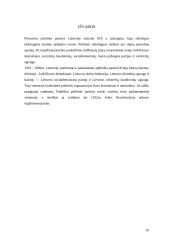 1919–1926 metų parlamentinė daugiapartinė sistema Lietuvoje 16 puslapis