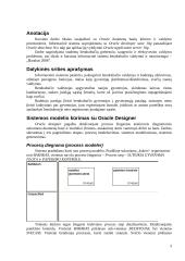 Aplikacijų kūrimas su Oracle Designer 3 puslapis