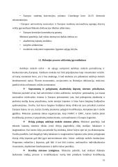 Bolonijos procesas – vieningos aukštojo mokslo erdvės kūrimas. Tikslai ir pasiekimai 15 puslapis