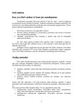 DoS atakos – principai ir apsaugos mechanizmai 3 puslapis
