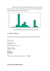 Duomenų statistinė analizė: akcijų pardavimo kainų kitimas AB "Parex" banke 3 puslapis