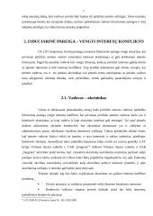 Fiduciarinė pareiga  vengti interesų konflikto 7 puslapis