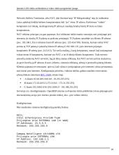 Įmonės LAN tinklo architektūra ir tokio tinklo programinė įranga 20 puslapis