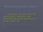 Kainodaros organizavimas optika IĮ "Optika ir Rega" 13 puslapis