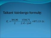 Kainodaros organizavimas optika IĮ "Optika ir Rega" 17 puslapis