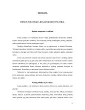 Kainodaros organizavimas: AB "Mažeikių nafta" 5 puslapis