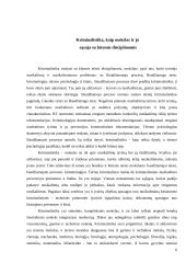 Kriminalistikos mokslo raida XX—XXI amžių sandūroje 6 puslapis