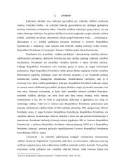 Lietuvos Respublikos (LR) prezidento įgaliojimai santykiuose su vyriausybe 2 puslapis