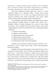 Lietuvos Respublikos (LR) prezidento įgaliojimai santykiuose su vyriausybe 12 puslapis