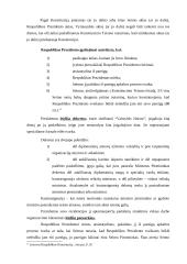 Lietuvos Respublikos (LR) prezidento įgaliojimai santykiuose su vyriausybe 18 puslapis