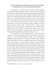Lietuvos Respublikos (LR) prezidento įgaliojimai santykiuose su vyriausybe 4 puslapis