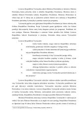 Lietuvos Respublikos (LR) prezidento įgaliojimai santykiuose su vyriausybe 8 puslapis