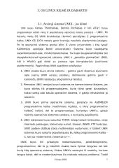 Linux - operacinės sistemos Microsoft Windows pakaitalas 7 puslapis