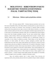 Molotovo – Ribentropo pakto galiojimo įvertinimas pagal tarptautinę teisę 7 puslapis
