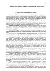 Nuosavybės neliečiamumo garantijos ir jos išimtys 3 puslapis