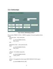 Oracle duomenų bazė: UAB "Elektros pavara" darbuotojai, mašinos ir objektai 11 puslapis