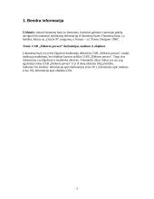 Oracle duomenų bazė: UAB "Elektros pavara" darbuotojai, mašinos ir objektai 3 puslapis