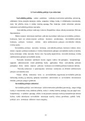 Policijos sistema, uždaviniai ir funkcijos 13 puslapis