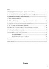 Prezidento konstitucines galios Lietuvos Respublikos (LR) konstitucijose 2 puslapis