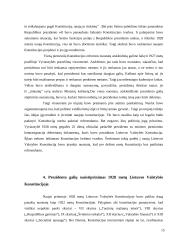 Prezidento konstitucines galios Lietuvos Respublikos (LR) konstitucijose 15 puslapis