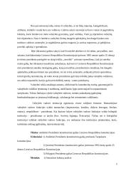 Prezidento konstitucines galios Lietuvos Respublikos (LR) konstitucijose 3 puslapis