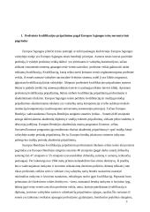 Profesinių kvalifikacijų pripažinimo principas pagal Europos Sąjungos (ES) teisės nuostatas 3 puslapis