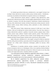 Subsidiarumo principo realizavimas viešajame administravime 2 puslapis