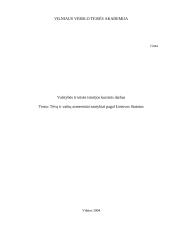 Tėvų ir vaikų santykiai pagal Lietuvos Statutus