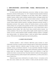 Valstybių ir tarptautinių organizacijų atstovų imunitetai ir privilegijos: panašumai ir skirtumai 4 puslapis
