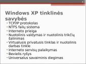 Windows XP operacinių sistemų tinklinės savybės 6 puslapis