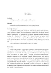 Stroop efekto tyrimas (praktinis darbas) 4 puslapis