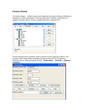 Duomenų bazės projektas: Banko kliento sąskaitų duomenų bazė 18 puslapis