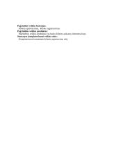 Duomenų bazės projektas: Banko kliento sąskaitų duomenų bazė 6 puslapis