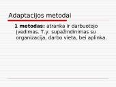 Personalo adaptacijos samprata 8 puslapis