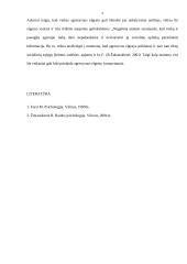 Agresyvaus elgesio pasireiškimas  - tai gyvenimo būdas ar neišvengiamybė 4 puslapis