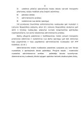 Administracinės teisės pažeidimai ir atsakomybė už juos 8 puslapis