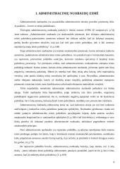 Administracinių nuobaudų rūšys ir skyrimo tvarka 4 puslapis