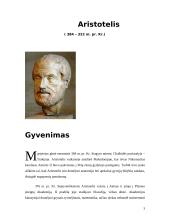 Aristotelis ir jo darbai 3 puslapis