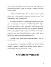 Aristotelis ir jo darbai 4 puslapis