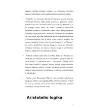 Aristotelis ir jo darbai 7 puslapis