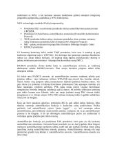 Bevielio tinklo saugumas WEP, WPA, kiti protokolai. Kokie trūkumai, atakos, įsibrovimo laikai 8 puslapis