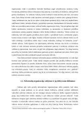 Formalios ir neformalios organizacijos,  jų priklausomybė nuo aplinkos. Neformalių organizacijų ypatumai kariuomenėje 8 puslapis