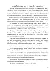 Genetiškai modifikuoti organizmai (kukurūzai) 7 puslapis