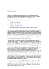 Informacijos paieška žiniatinklyje 9 puslapis