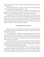 Psichologijos mokslo raida, objektas ir tyrimo metodai 9 puslapis
