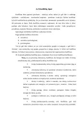 Konflikto esmė ir konflikto organizacijoje identifikavimas 5 puslapis