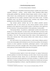 Konstituciniai principai, jų įvairovė 5 puslapis