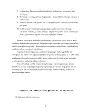 Organizacijos kultūra ir jai įtaką darantys veiksniai 7 puslapis
